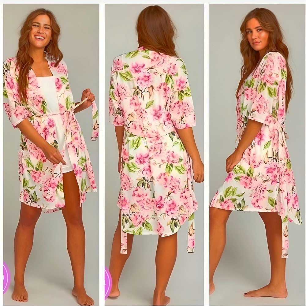 Pink Floral Show Me Your MuMu Cover Up